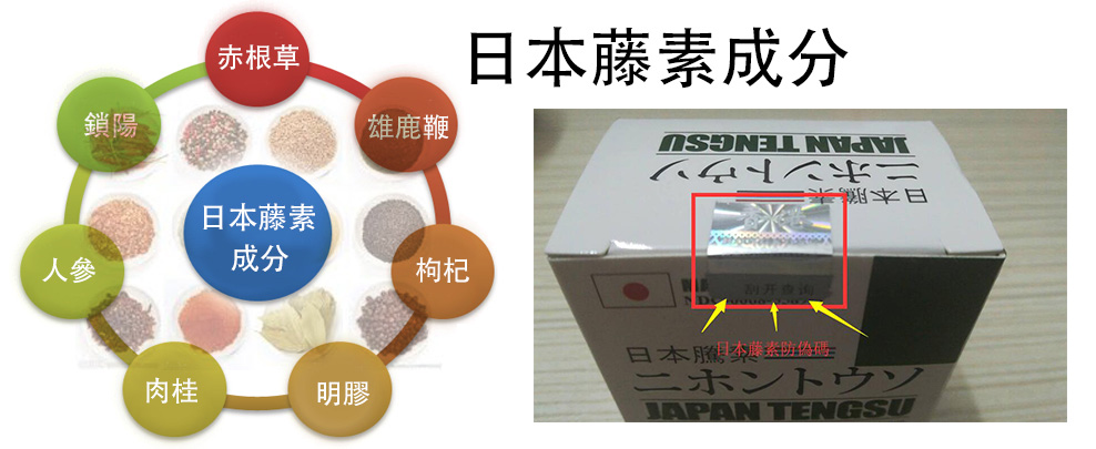 日本藤素成分
